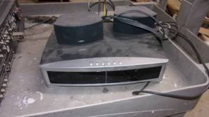 lot 116 image: bose model av3-2-1 111 media center...
