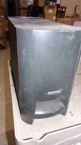 lot 129 image: bose subwoofer...