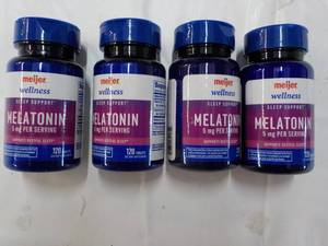 lot 52 image: Meijer Melatonin...
