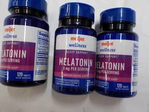lot 53 image: Meijer Melatonin...