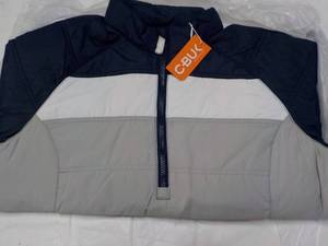 Cutter and Buck size M Navy/White/G...