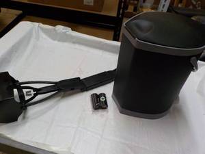 lot 90 image: Furry Fusion Dog Poop Trash Bin Kit...