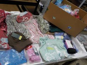 lot 109 image: 25 or so Clothing Items from a majo...