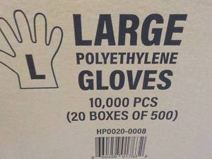 lot 112 image: Case of 10,000 size Large Single Us...