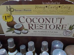 lot 114 image: Case of 37 Trial Size Coconut Resto...