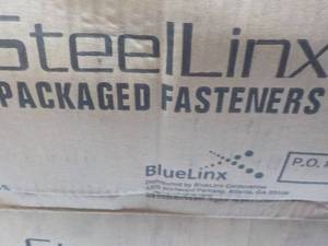 lot 119 image: Steel Linx Packaged Fasteners 20 lb...