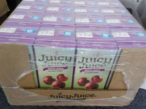 lot 122 image: 32 pack Grape Juicy Juice...
