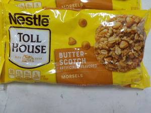 lot 145 image: 4 ct 11 oz bags Nestle Butterscotch...