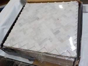 lot 174 image: 21 pc ct Daltile 12 x 11 Wall Tile...