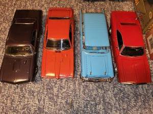lot 58 image: Collection of 4 Vintage Diecast Model Cars