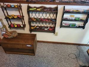 lot 86 image: Collection of Vintage Diecast Model Cars - Display Shelves not included
