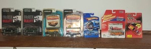 lot 91 image: Set of 7 Die-Cast Model Cars Featuring Classic Muscle Cars
