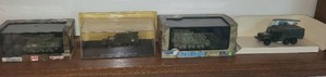 lot 103 image: Collection of 4 Military Diecast Models
