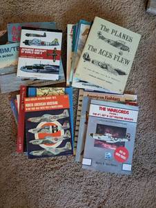 lot 200 image: Collection of Aviation Books Including WWII and Korean War Histories