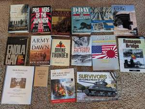 lot 201 image: Collection of 16 Books on Military History and Warfare