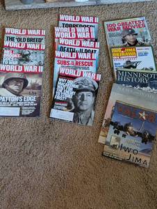 lot 208 image: Collection of World War II and Historical Magazines