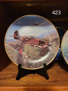 lot 423 image: Collection of 5 Vintage Aviation Collector Plates