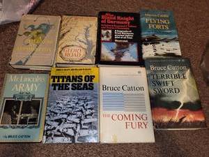 lot 430 image: Collection of 7 Hardcover Books by Bruce Catton and Other Authors