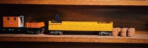 lot 452 image: Collection of Model Trains - Libbys Tomato Juice boxcar, and variety of other detailed rail cars as seen in photos
