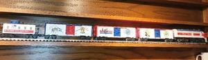 lot 457 image: Lionel Spirit of 76 Bicentennial Train Set