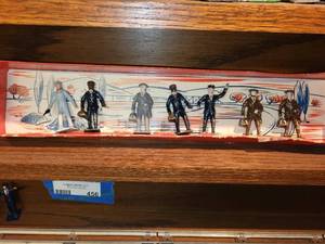 lot 463 image: Vintage The Railroaders Metal Figures by Lincoln Logs