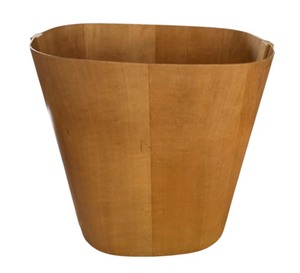 lot 60A image: BENI Mobler Danish Light Wood Waste Bin