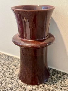 lot 41A image: Rosenthal Studio-Linie Brown Ceramic Vase