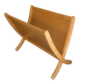 lot 44 image: Danish Teak Literature Rack Made in Denmark