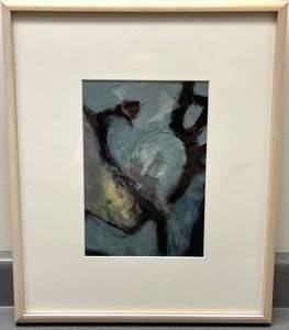 lot 112N image: LL - Sean Connaughty Untitled 1989 Framed Acrylic on Paper