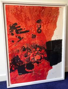 lot 115N image: LL - Antoni Clave Signed Lithograph La Main Noire