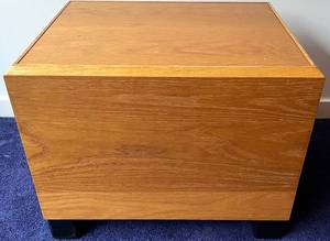 lot 137N image: LL - Velodyne Subwoofer Powered Sub Bass Speaker with Wooden Cover