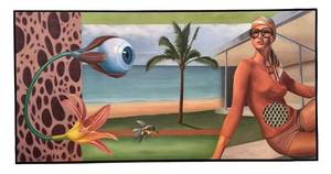 lot 8DF image: LLO - Christopher Bailey Foote Original Oil on Panel Ambassador #2