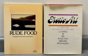 lot 96J image: LLO - Rude Food and Exotic Art Hardcover Books Collection