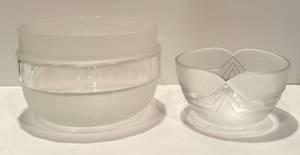 lot 120 image: K - Vintage Rosenthal Studio Linie Michael Boehm and Thomas Glass Bowls