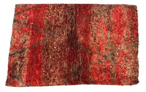 lot 240J image: G-Stark Studio Rugs Sheema Accra Morrison Tibetan Wool and Silk Rug 20 x 30
