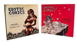 lot 299J image: LLO - Erotic Comics Volumes 1 and 2 by Tim Pilcher Hardcover Set