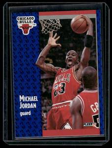 lot 29 image: Michael Jordan    1991 Fleer #29 Chicago Bulls Basketball Card