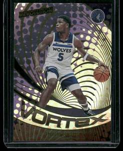lot 44 image: Anthony Edwards    2024 Panini Revolution #34 Minnesota Timberwolves Basketball Card