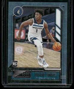 lot 48 image: Anthony Edwards RC   2021 Chronicles Playbook #167 Minnesota Timberwolves Basketball Card