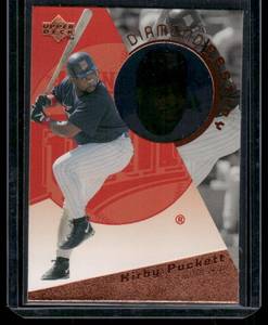 lot 116 image: Kirby Puckett    1996 Upper Deck Diamond Destiny #DD24 Minnesota Twins Baseball Card