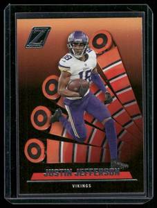 lot 81A image: Justin Jefferson    2022 Panini Zenith #51 Minnesota Vikings Football Card