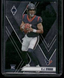 lot 85A image: C.J. Stroud RC   2023 Panini Phoenix #102 Houston Texans Football Card