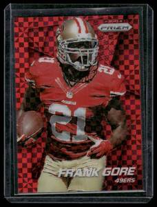 lot 91A image: Frank Gore  092125  2014 Panini Prizm Red Power #32 San Francisco 49ers Football Card