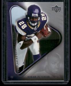 lot 94A image: Adrian Peterson RC   2007 Upper Deck Rookie Premiere Box Set #21 Minnesota Vikings Football Card