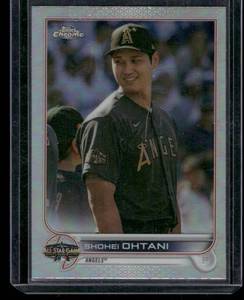 lot 108A image: Shohei Ohtani    2022 Topps Chrome Update 2022 All-Star Game #ASGC-16 Los Angeles Angels Baseball Card