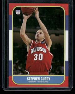 lot 21A image: Steph Curry    2010 Aceo RP Retro Fleer # Golden State Warriors Basketball Card
