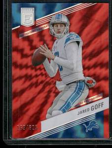 lot 70A image: Jared Goff 625 2023 Donruss Elite #48 Football Card