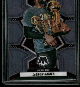 lot 71A image: LeBron James Finals MVP 2022 Mosaic #298 Basketball Card