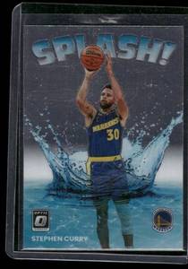 lot 74A image: Steph Curry Splash Insert 2023 Donruss Optic #10 Basketball Card