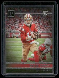 lot 77A image: Brock Purdy RC 2022 Chronicles #PA-19 Rookie Football Card